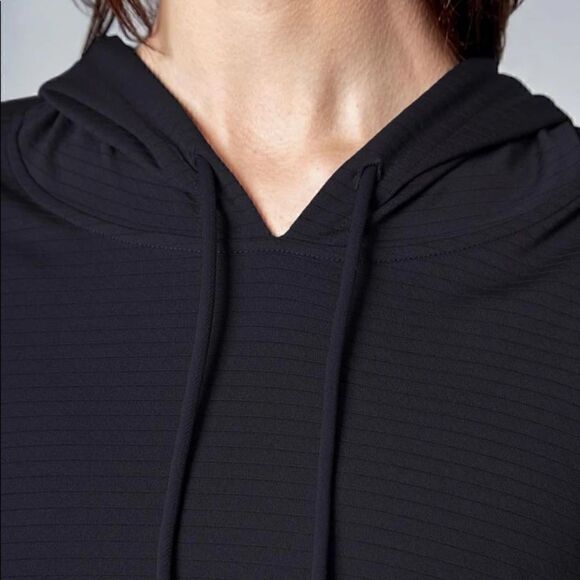 MONDETTA RIBBED Ladies PERFORMANCE HOODIE PULLOVER - Picture 7 of 9